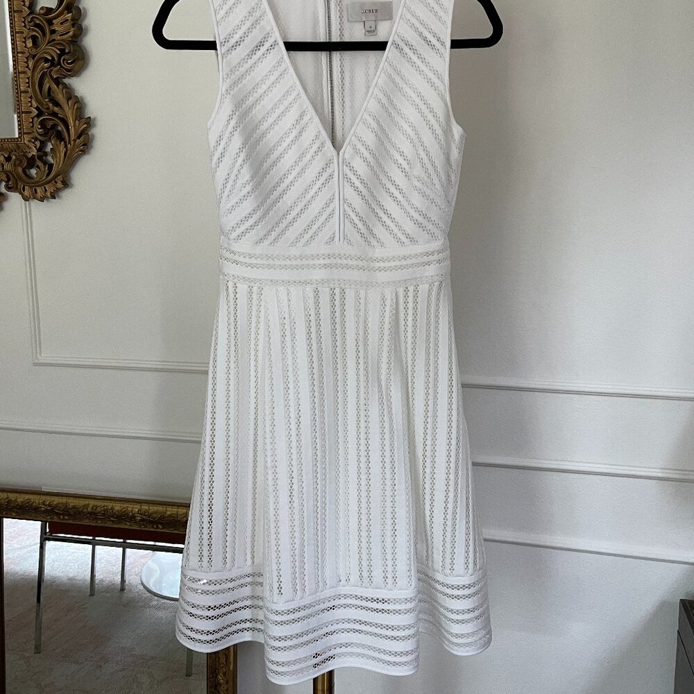 J. Crew White Dress